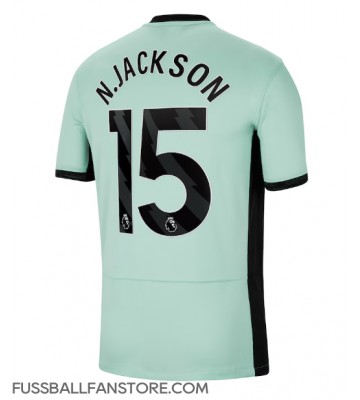 Chelsea Nicolas Jackson #15 Replik 3rd trikot 2023-24 Kurzarm